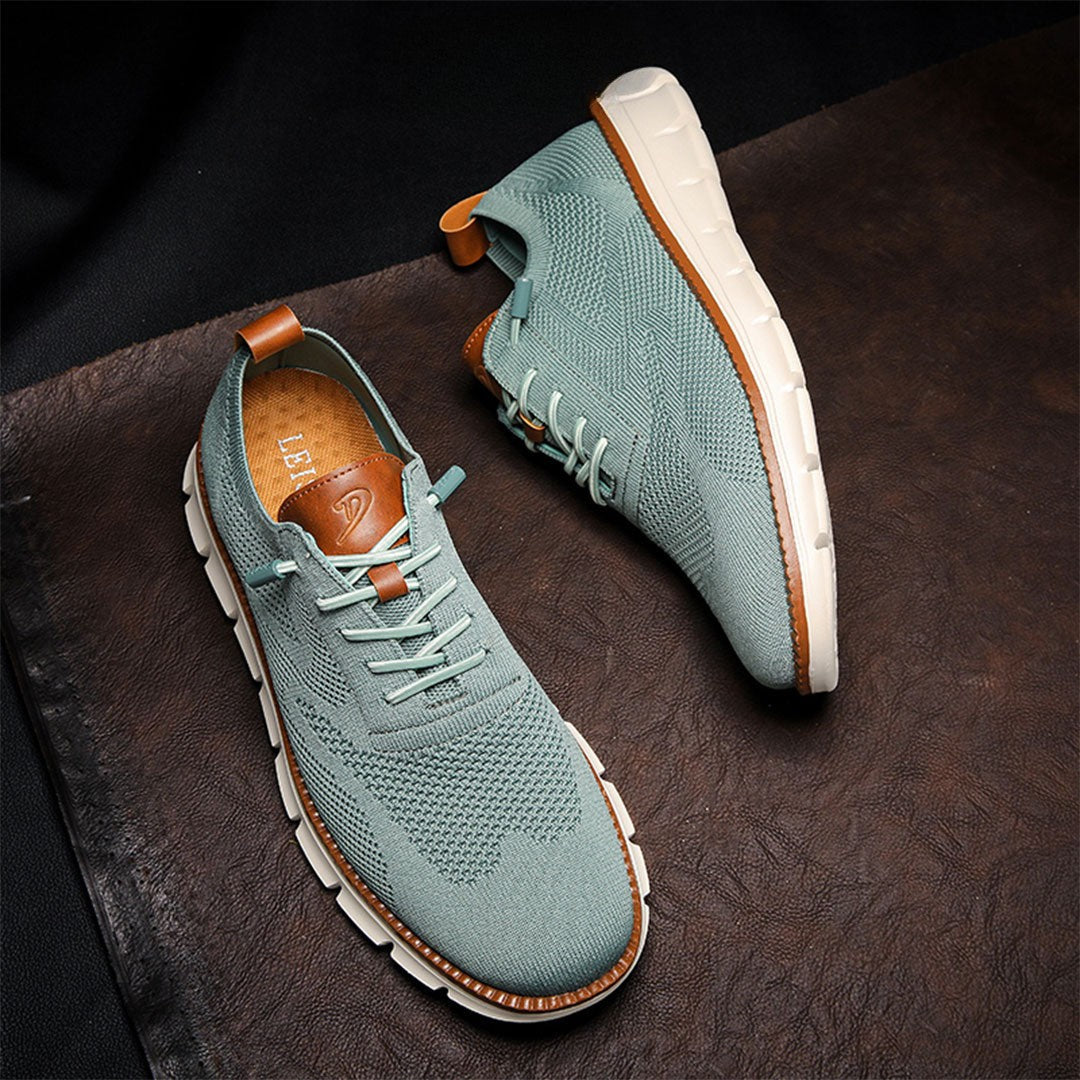 Urban – Baskets Homme en Maille Confortable – Turquoise – Édition limitée